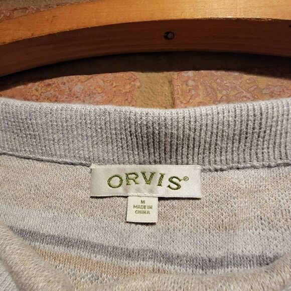 Orvis geometric print cotton sweater skirt medium - Picture 3 of 4